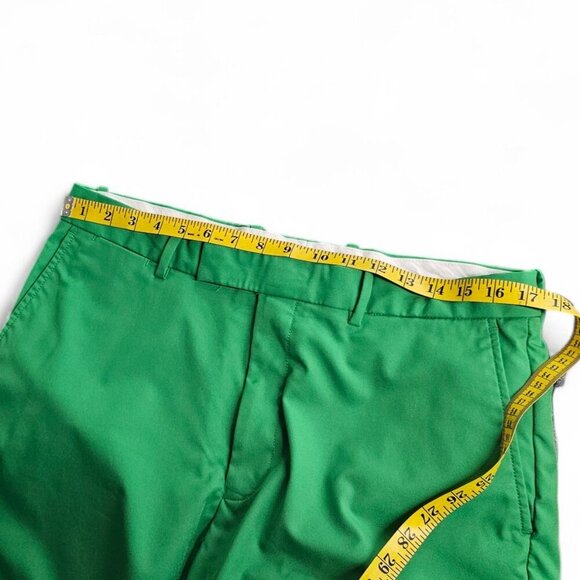 Ralph Lauren RLX Mens Golf Shorts, Green, Performance, 10", Size 34 - Picture 6 of 8